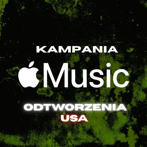 APPLE MUSIC - Odtworzenia - Kampania USA - Tylko single w j.ang